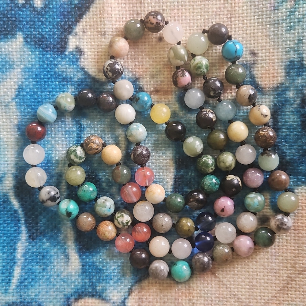 Gemstone Beaded Necklace